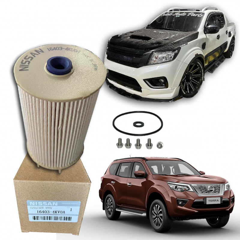 OEM NISSAN Fuel Filter (16403-4KV0A) for Nissan Terra (2018-Up), Nissan Navara NP300 D23 (2015-2022)