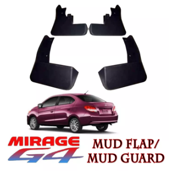 2014-2018 Mud Flap Mudguard Mitsubishi Mirage G4 Sedan (GLX and GLS Variant)