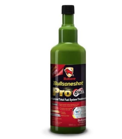 BULLSONE - Bullsoneshot Pro 6in1 Gasoline Enhanced Total Fuel System Treatment Engine 500ml