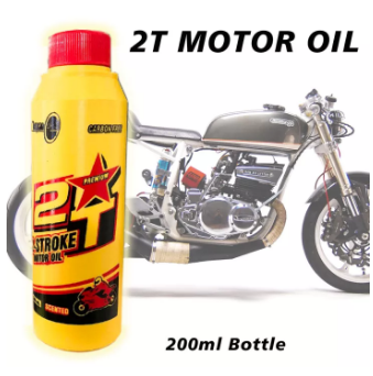 2T Scented 2-STROKE MOTORCYCLE OIL Motor Premium Lubrigold 200mL