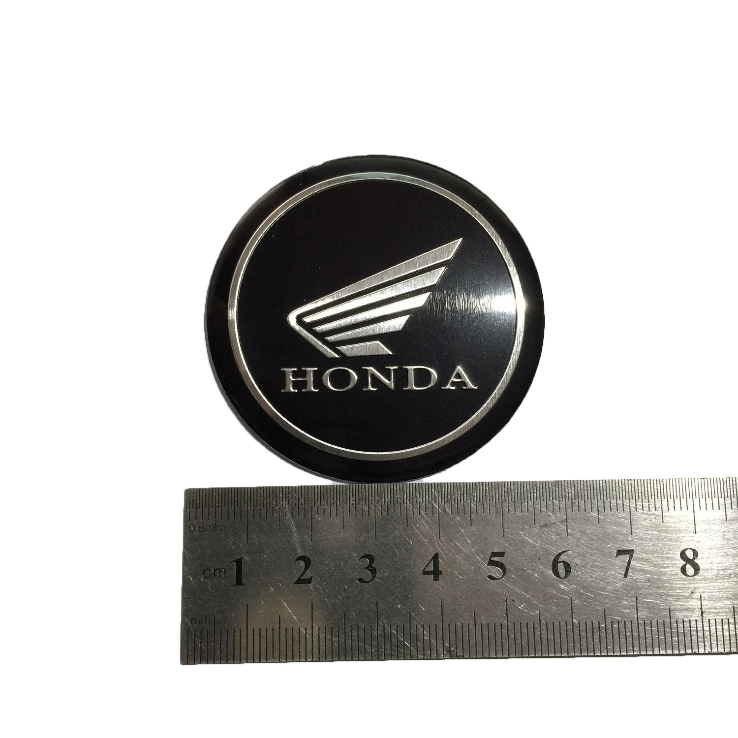HONDA MOTORCYCLE Stickers logo 3D Aluminum Decals Universal 1pc