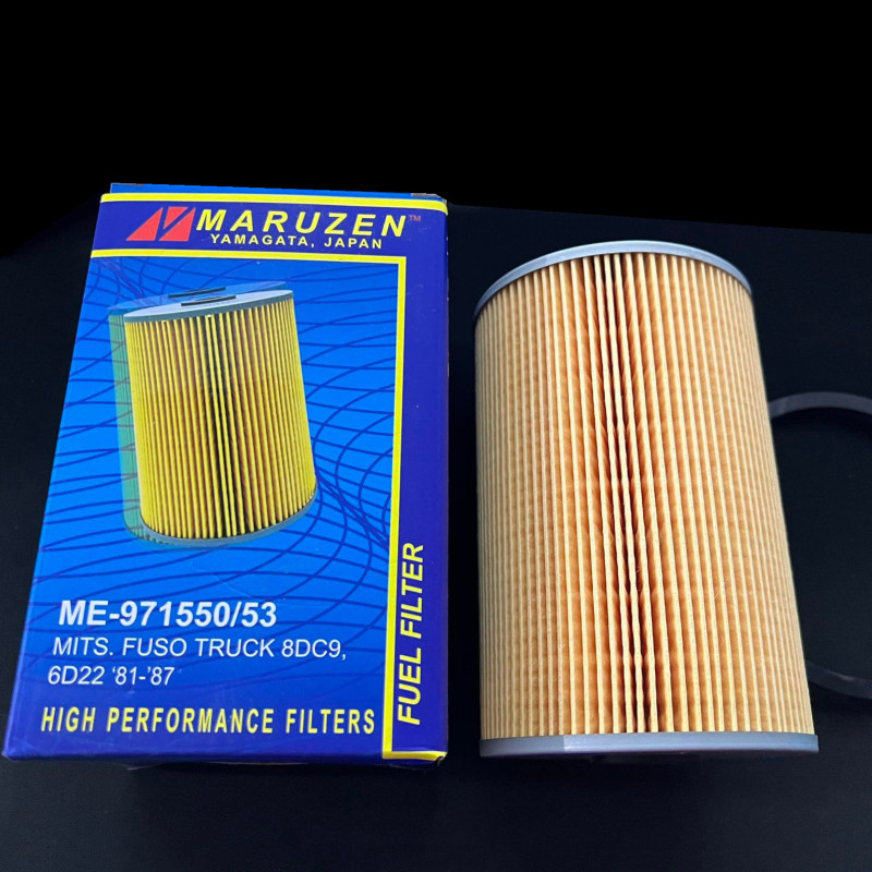 MARUZEN YAMAGATA JAPAN FUEL FILTER ME-971550/53 MITSUBISHI FUSO TRUCK 8DC9, 6D22, 1981-1987