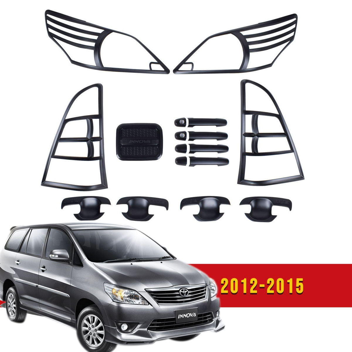 Toyota INNOVA 2013-2015 Old Model Combo Set Garnish cover