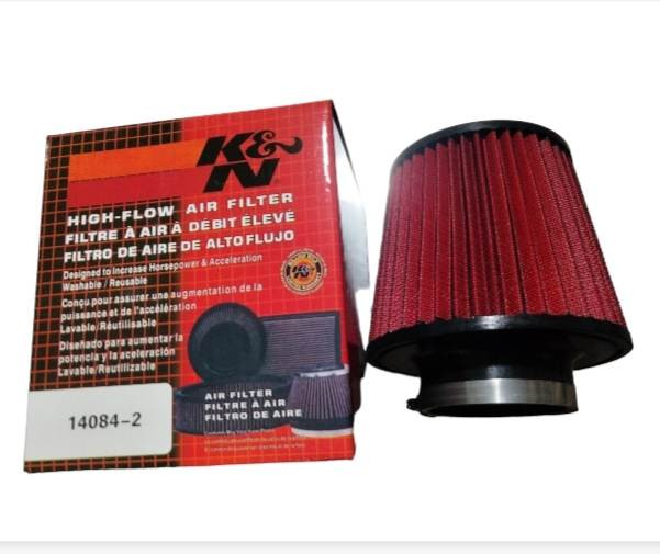 ORIGINAL K&N Filters AIR FILTER 3" POD FILTER HIGH FLOW WASHABLE 14084-2