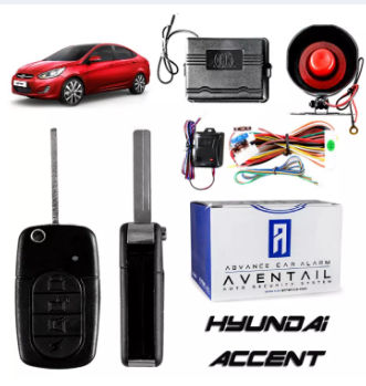 HYUNDAI ACCENT Aventail Flip Key Edition Car Alarm System Suitable for your Car