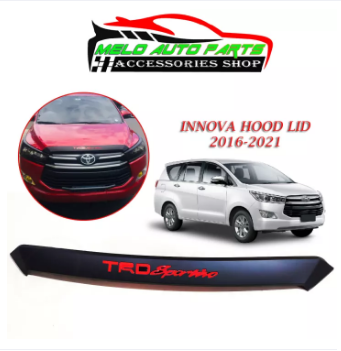 Toyota Innova 2016-2022 Hood Guard TRD Sportivo Hood Lid/Hood Lip/Hood Shield/Hood End/Engine Ornament