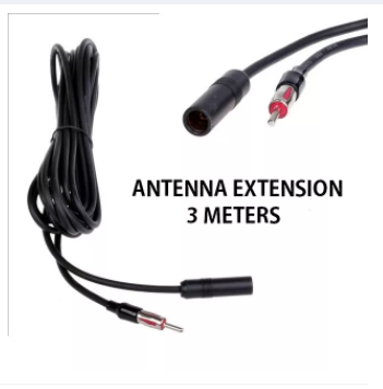 3 meters Car Stereo Radio FM/Am Antenna Extension Cable