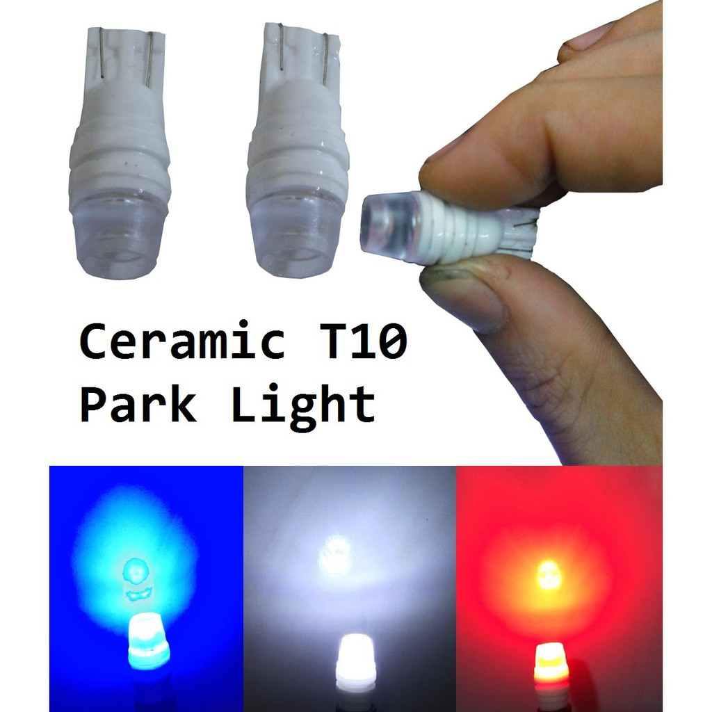 Ceramic T10 Bulb LED projector Light Lamp Park Light laser 2pcs Pair