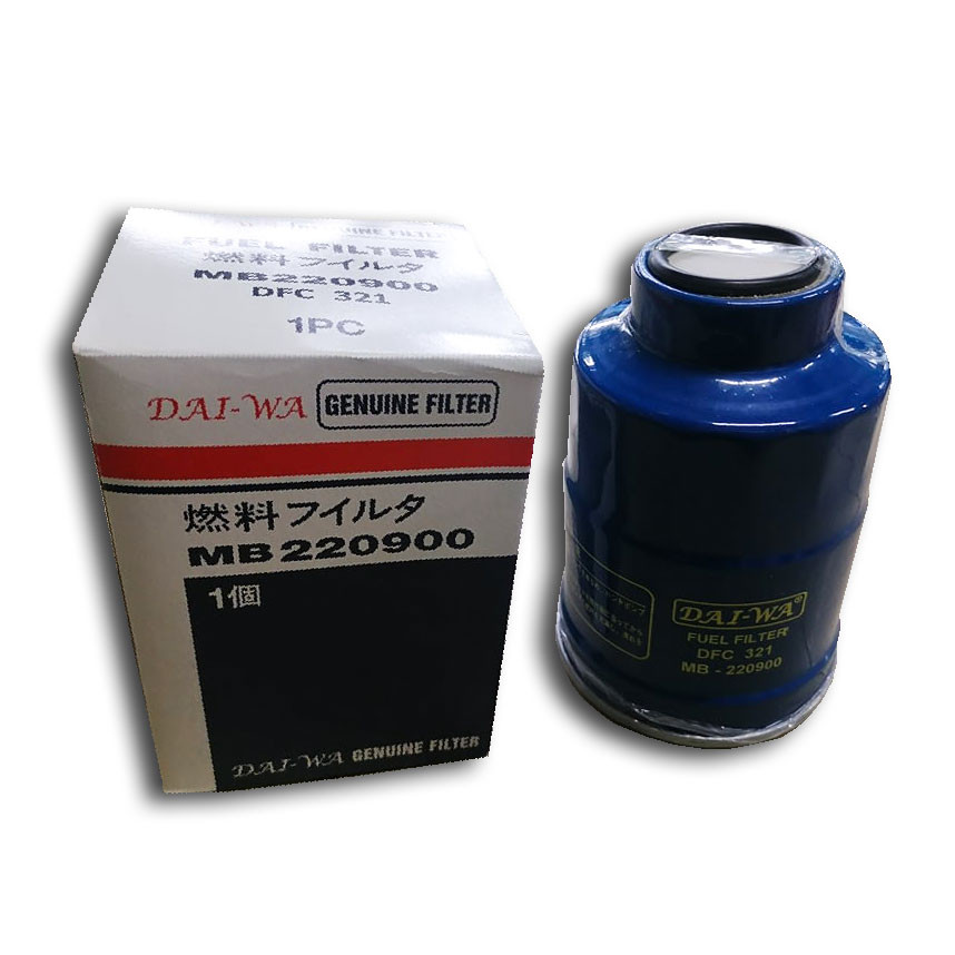 DAI-WA MB 220900 Genuine FUEL Filter FC-321 Mitsubishi L300/ Adventure/ Strada/ Pajero/ Spacegear/ Isuzu Crosswind