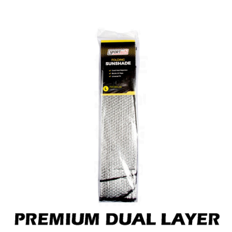 SPORTETCH DUAL Layer Folding Premium Sunshade (133 x 60cm Medium)