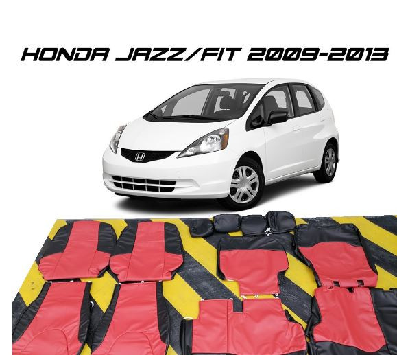 Honda Jazz Fit 2009-2013 Car Seat Cover Set German Leather