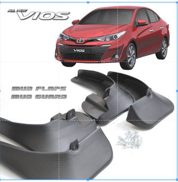 Mudguard Toyota Vios Gen4 2018-2023 Mud Flap / Mud Guard Splash Guards