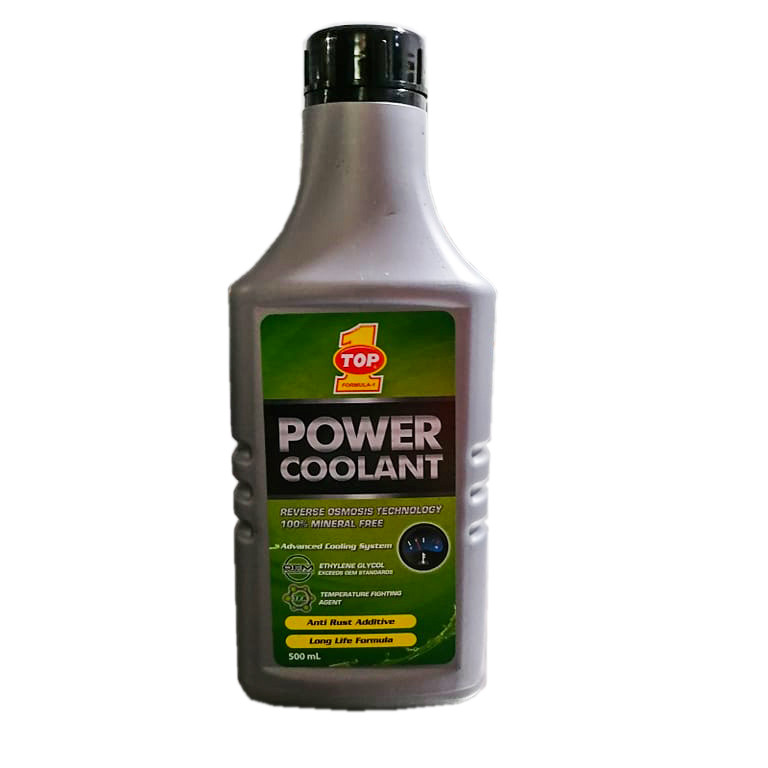 TOP1 Power Coolant GREEN (Advance Cooling System) 500ML Recommended for Nissan
