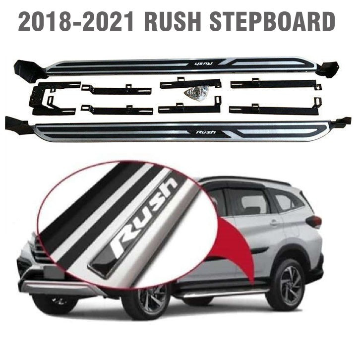 2018-2022 Toyota Rush OEM Step board with Logo RUSH Stepboard