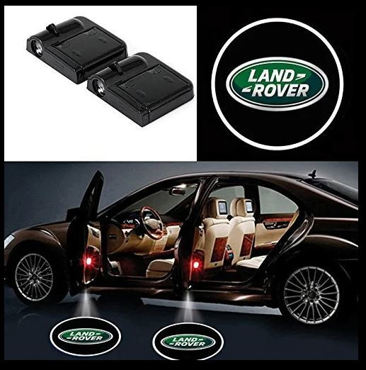 #103 LAND ROVER 2Pcs Car Door Sensor Light welcome Wireless illuminating ground Floor open doors