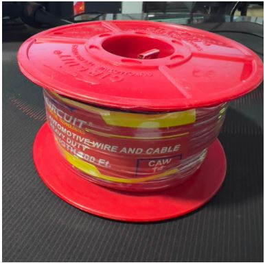 GAUGE CAW 14 AUTO WIRE CIRCUIT AUTO WIRE 100FT LONG HEAVY DUTY AUTOMOTIVE WIRING