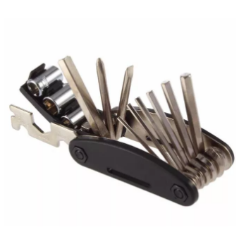 16in1 Swiss Multi Repair Tools Set MTB Screwdriver Hex Spoke Wrench Tool