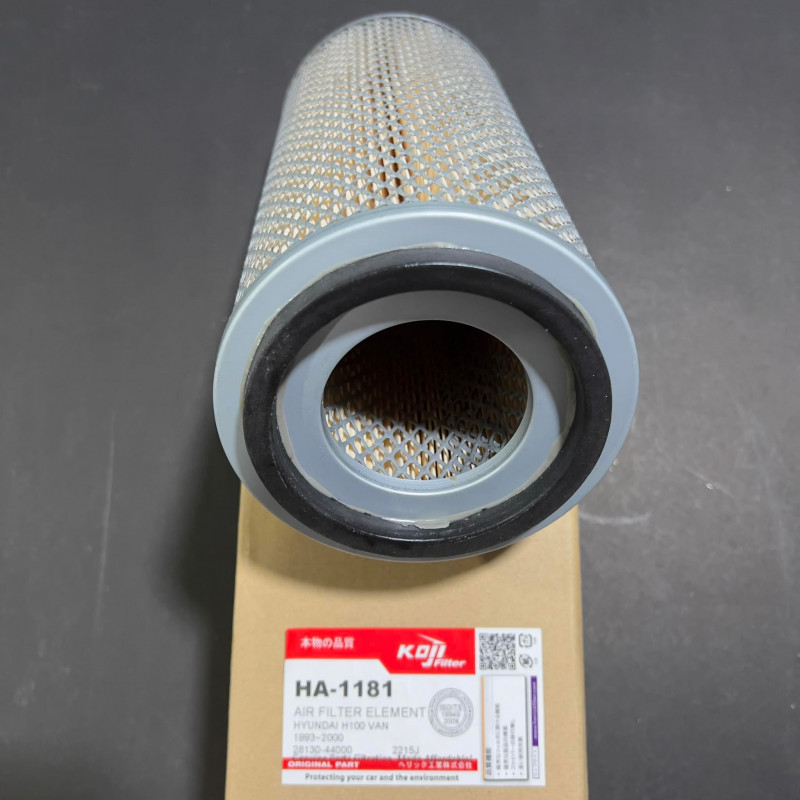 KOJI Air Filter Element (Air Cleaner) HA-1181 for HYUNDAI H100 2.5 VAN 1993-2000