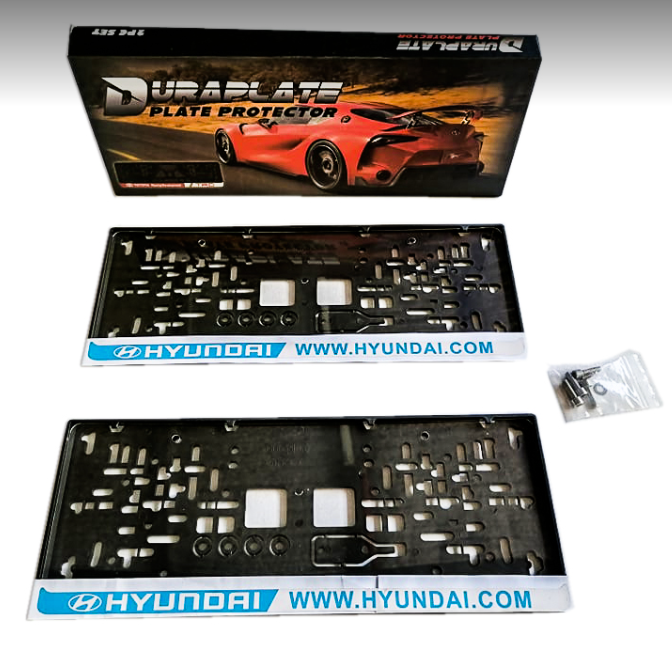 2Pcs TRD Car plate cover Duraplate Holder