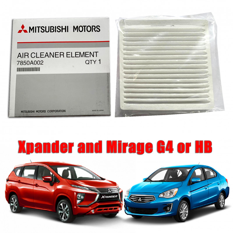 7850A002 Cabin Filter Aircon Element Cleaner Mitsubishi Mirage G4 & HB / Xpander 2018-2022