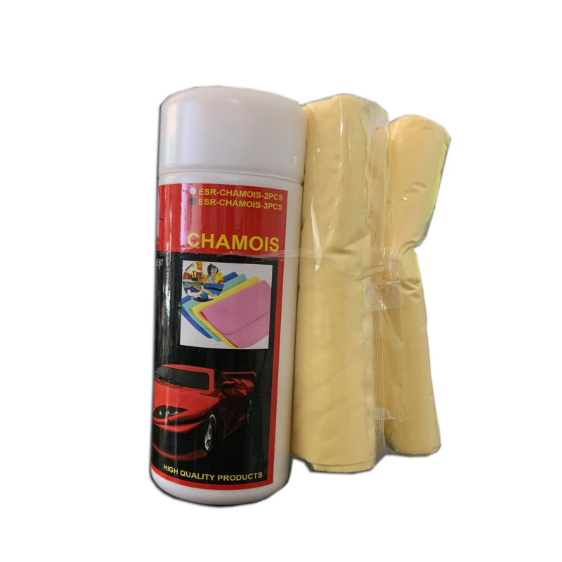 Euro R Sports Chamois Yellow 3pcs High Quality Fast Drying