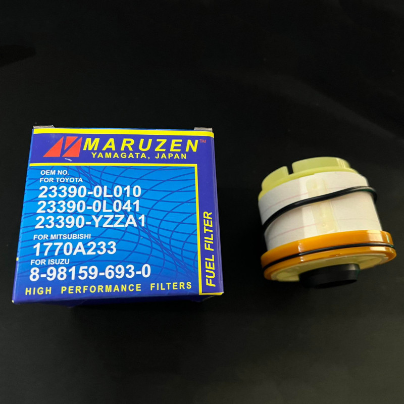 MARUZEN YAMAGATA JAPAN FUEL FILTER 23390-0L010 / 8-98159693-0 TOYOTA INNOVA / FORTUNER / HIACE / HILUX ISUZU D-MAX