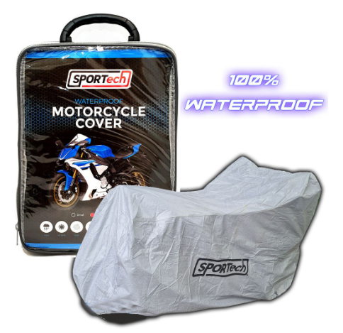 SPORTech Waterproof Motorcycle Cover Medium Size Motor Cover Fit for Nmax Aerox Mio Click CBR FZ16