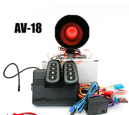 AV-18 Basic Car Alarm System Aventail Auto Security System