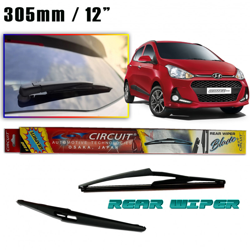 CRW-305-K CIRCUIT GRAPHITE REAR WIPER BLADE