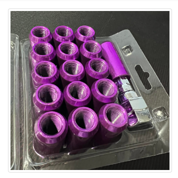 PURPLE Racing Nuts Lugnuts 1.50 Lock Nut Car Wheel 16pcs M12 x 1.50 19mm Cars Lug Nuts