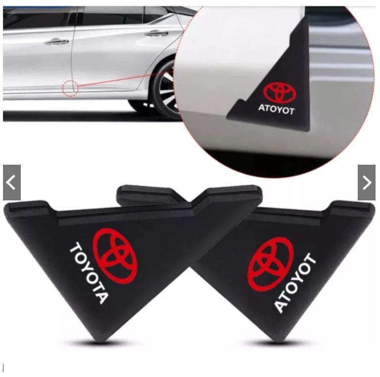 TOYOTA Car Door Corner Protective Cover Anti-Scratch Anti-Collision 2PCS