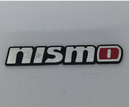 Alloy Auto 3D NISMO Letter Decal Badge Case Stick-On Emblem