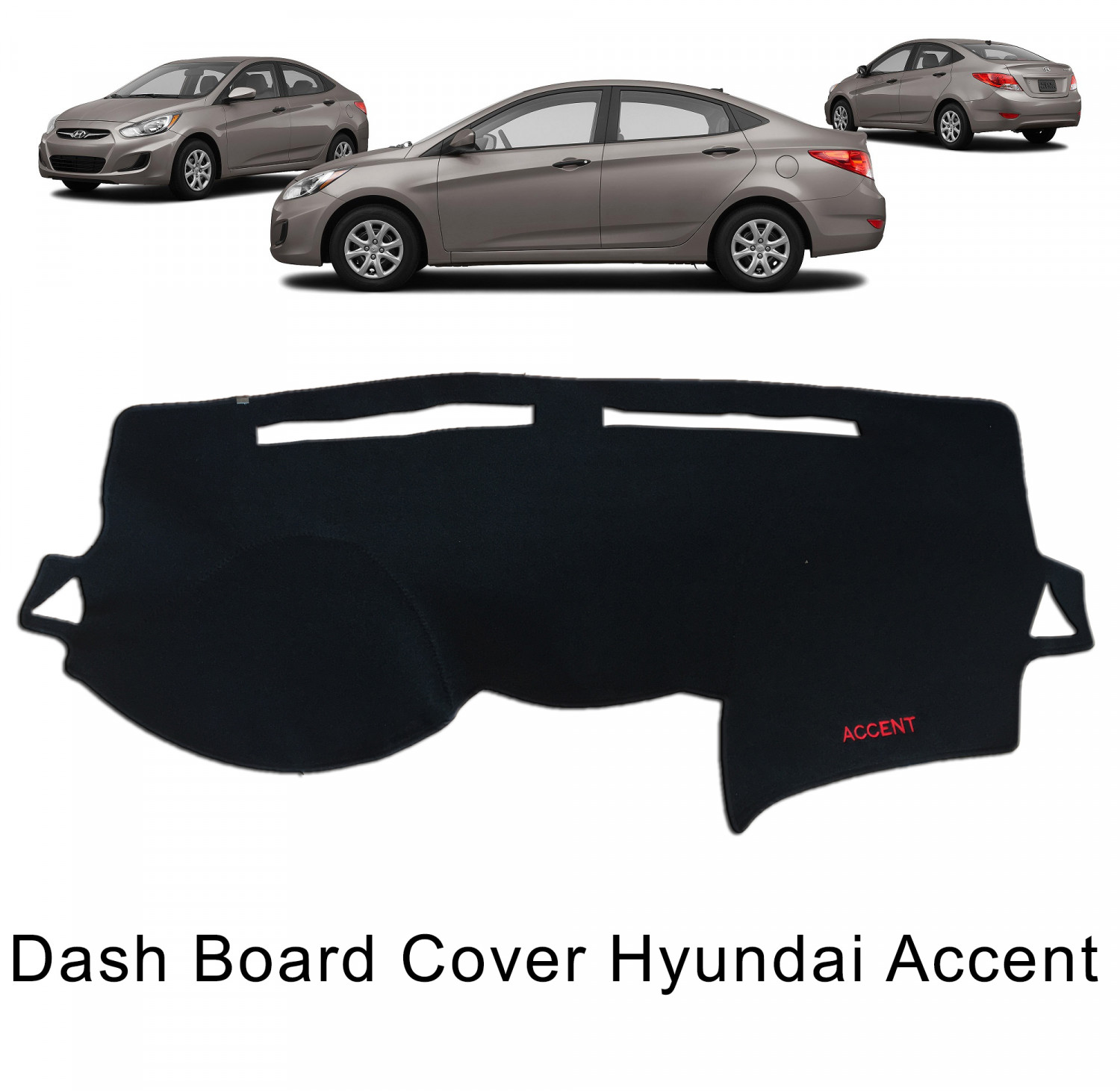 Accent 2012-2018 Dashboard Cover Panel Dash Mat