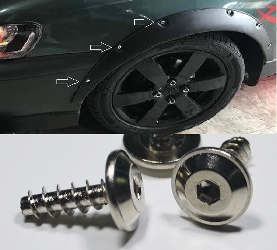 1PC Professional Stainless Steel Wafer Head Allen Screw Bolt