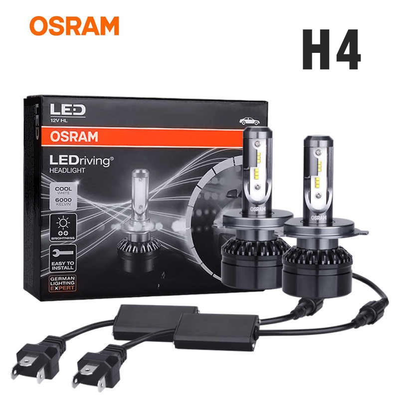 2PCS OSRAM H4 9003 LED Head light Bulb Hi/Lo Beam white 6000K LEDriving Headlight