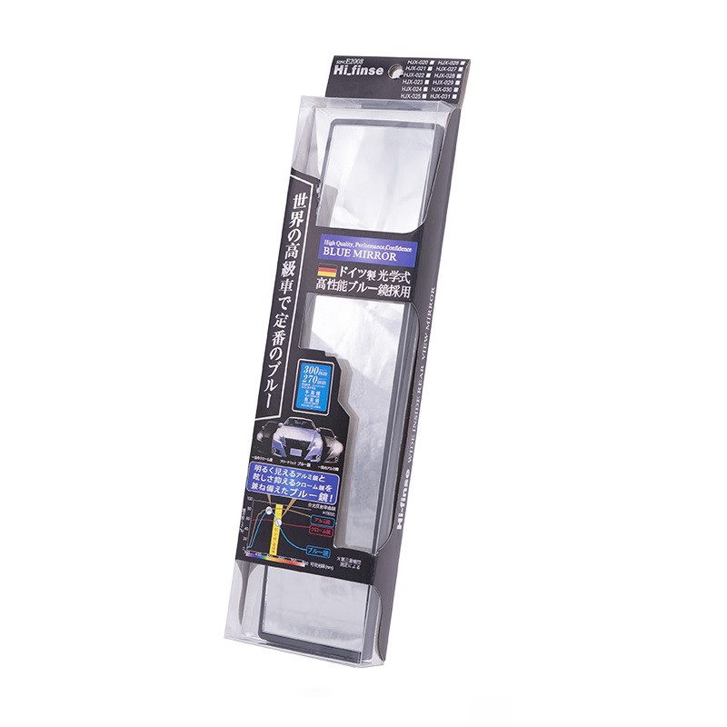 Panoramic Rearview Mirror Car Wide angle Rear View Anti Glare Mirror Blindspot 30cm