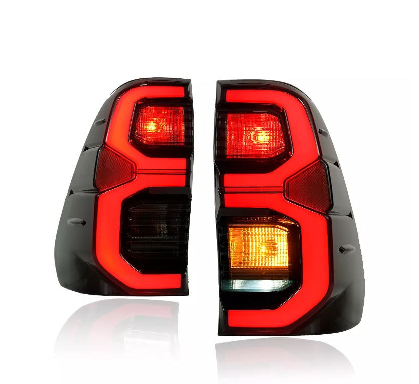 Toyota Hilux Revo Conquest 2016-2021 Tail Light Led Assy Black Lens (Smoke)