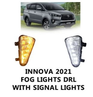 YE-042 2021 TOYOTA INNOVA DAYTIME RUNNING LAMP with signal lights Yellow