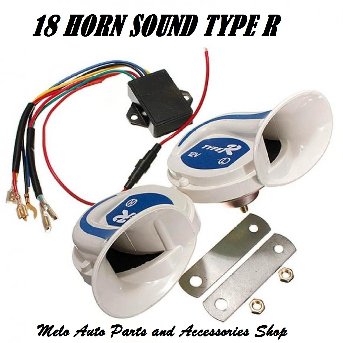 Horn Type R Digital Magic 18 Horn Sound for Car and Motorcycle (Check Sound Test Here)