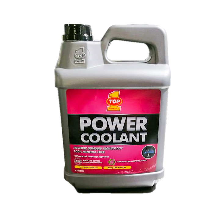TOP1 Power Coolant PINK (Advance Cooling System) 4 LITER Recommended for TOYOTA
