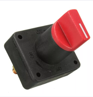 Battery Switch Power Disconnect Rotary Isolator Cut OFF for Car Van Truck ATV Boat (Type J 1pc)