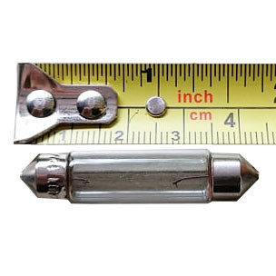 1PC PEANUT BULB DOME LIGHT 12v 40mm