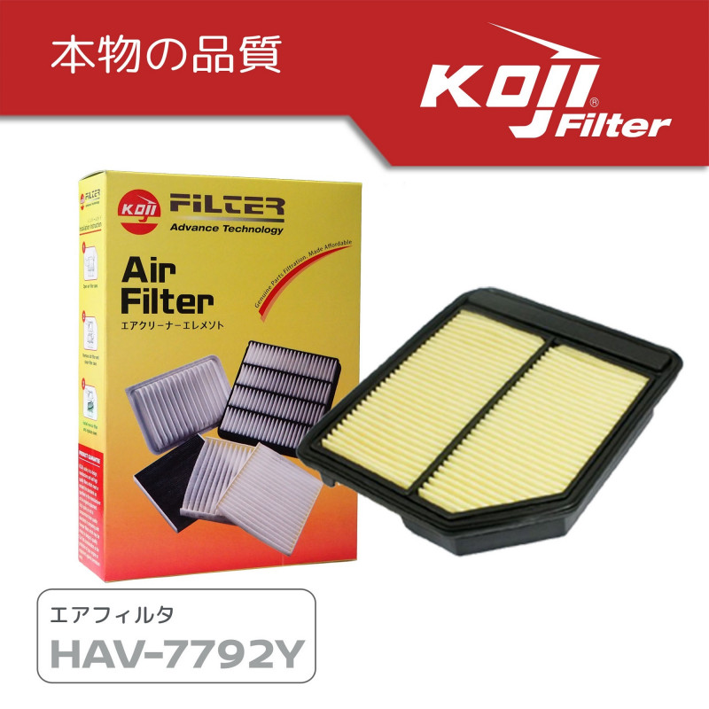 HONDA Civic FD 1.8 2006-2011 Air Filter KOJI Genuine Parts HAV-7792Y