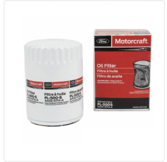 AA5Z-6714-A Original Motorcraft Oil Filter (FL500S) V6 Ford Escape 2009-2012, Ford Expedition 2015-2021/ Mustang 2011-2021