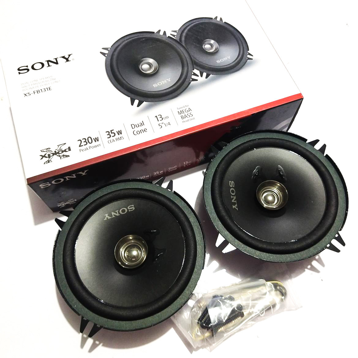 XS-FB131E Sony Xplod Dual Cone Door Speaker 5" 13cm 230w 2pcs