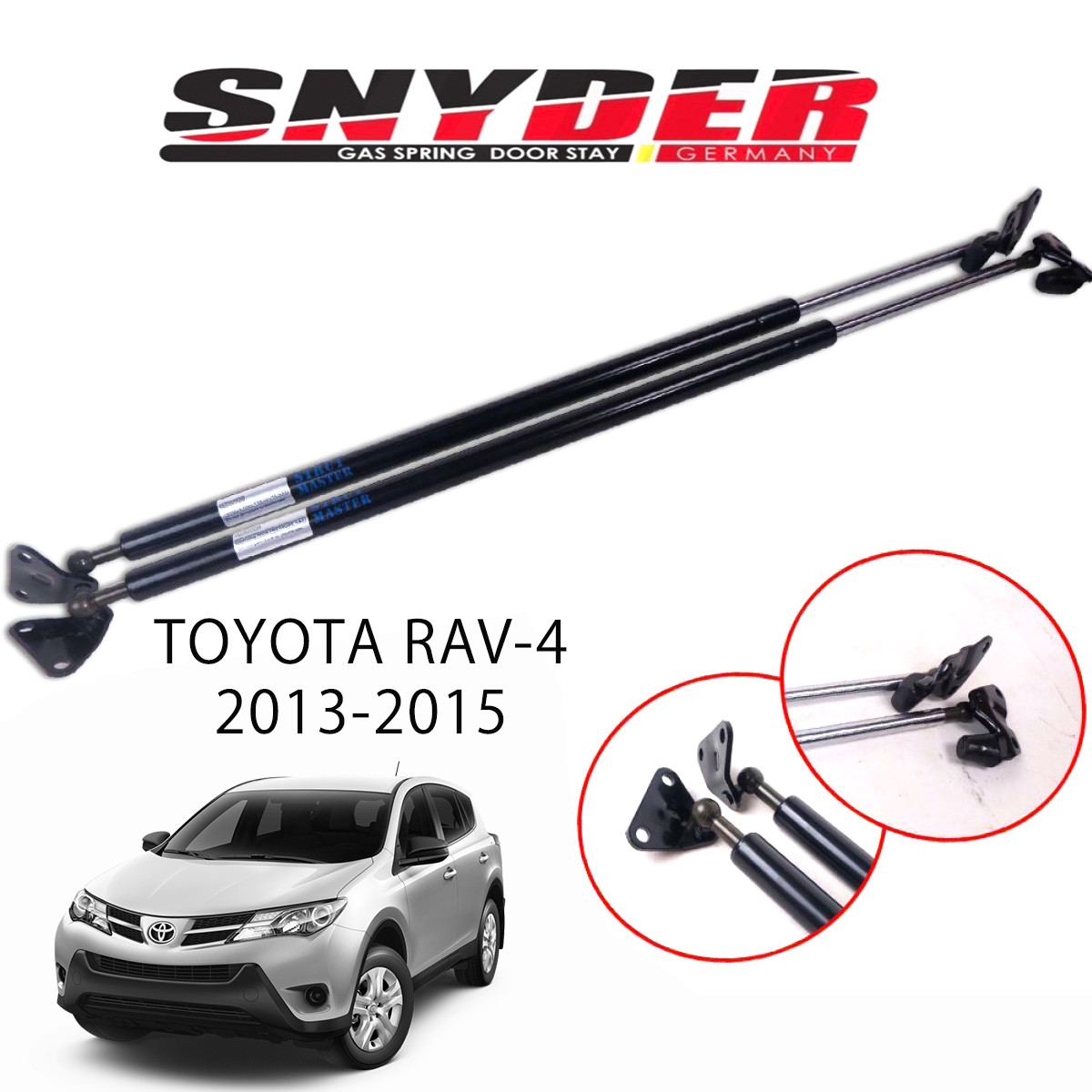 SGS-222 Left - TOYOTA RAV4 2013-2015 Gas Spring Door Stay Damper Struts Trunk Open - Snyder