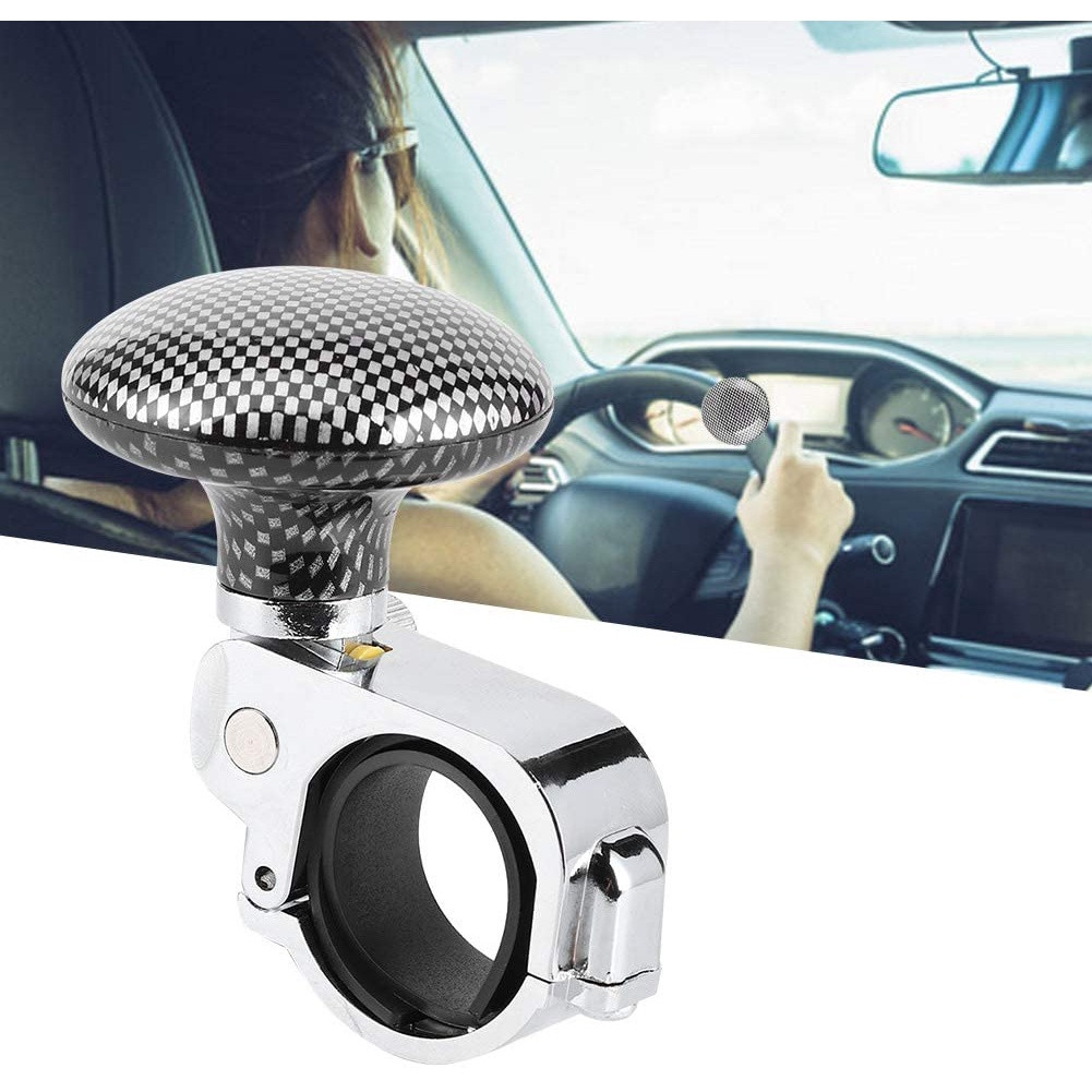 Type R Steering Wheel Spinner Knob Universal handle ball carbon Auxiliary Booster Handle Control