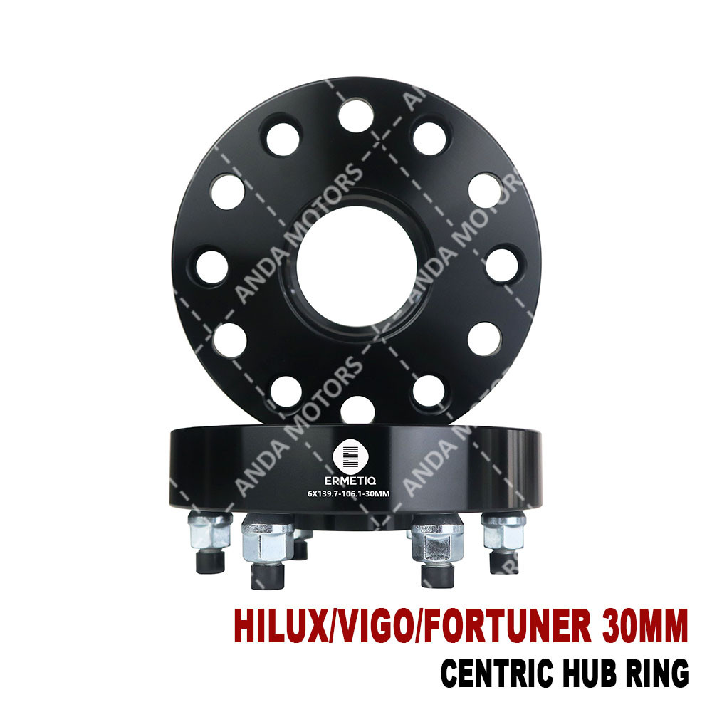 2PCS TST-AWF019 6-139.7 30MM ALUMINUM WHEEL SPACER FOR HILUX / FORTUNER