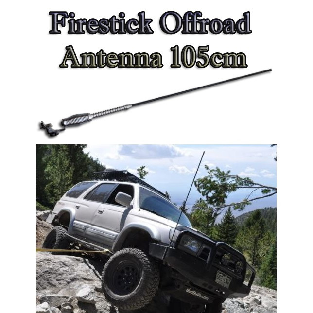 105cm Black Universal Firestick Off-Road Antenna Fashion Design 4x4 SUV Jeep