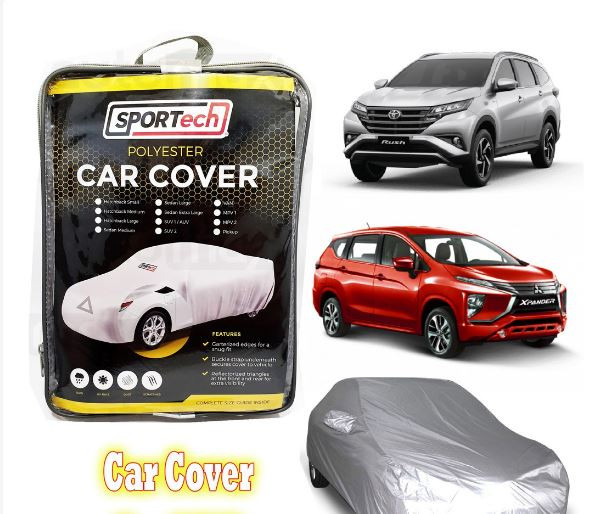 Sportech Car Cover MPV Polyester waterproof and Dustproof fit for Rush Xpander Avanza Grand Livina